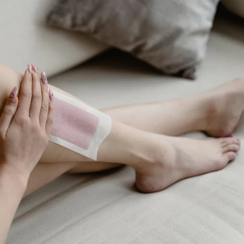 Jambes lisses après une épilation