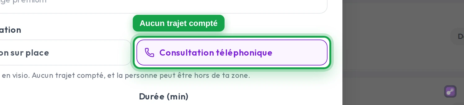 Services Consultation Telephonique étape 3 zoom